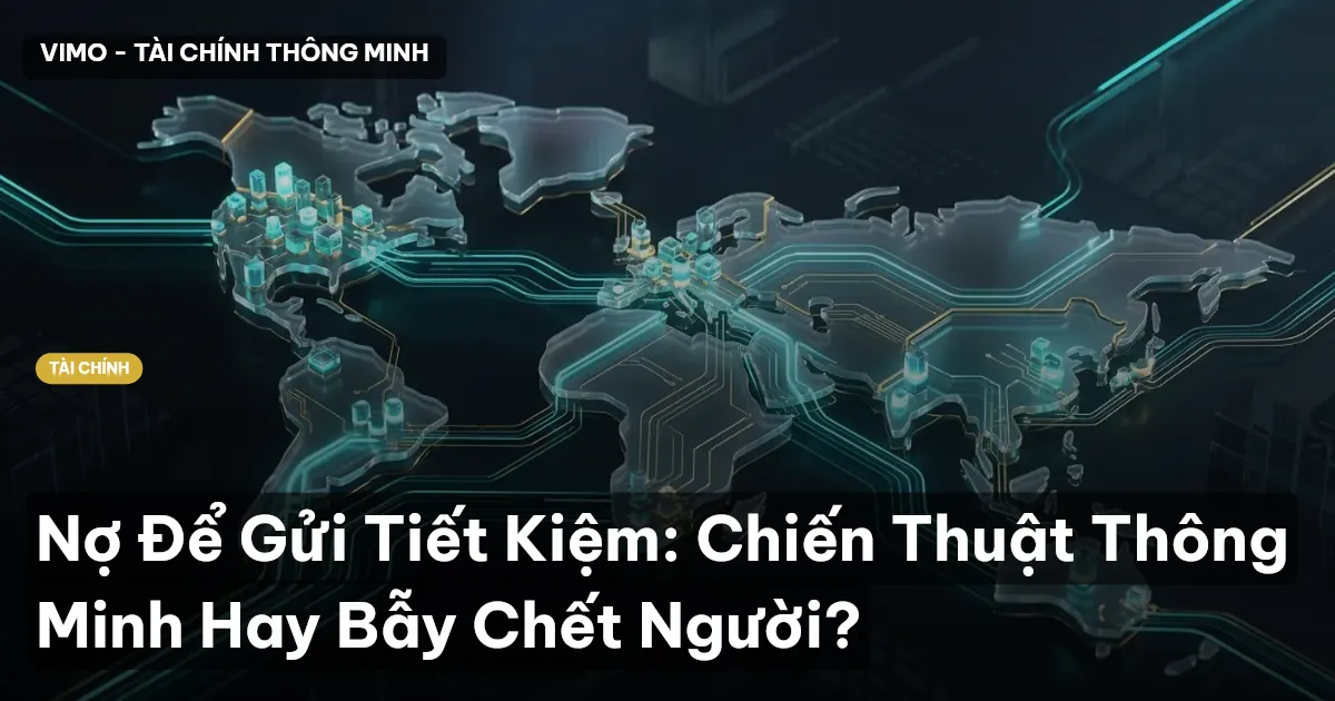 Nợ Để Gửi Tiết Kiệm: Chiến Thuật Thông Minh Hay Bẫy Chết Người?