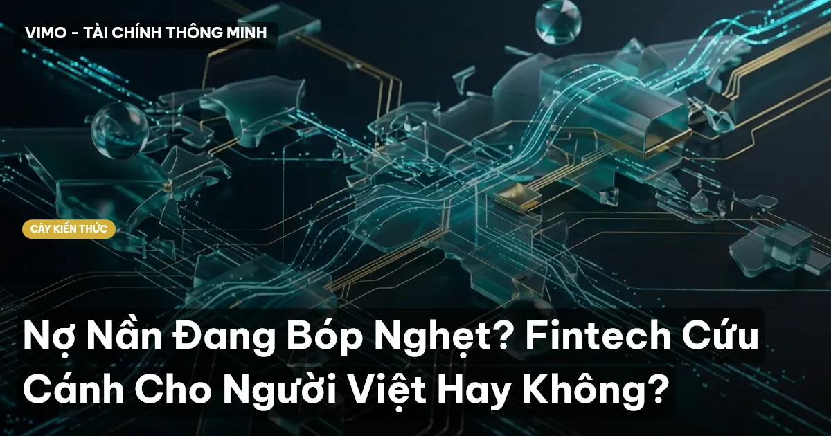 Nợ Nần Đang Bóp Nghẹt? Fintech Cứu Cánh Cho Người Việt Hay Không?
