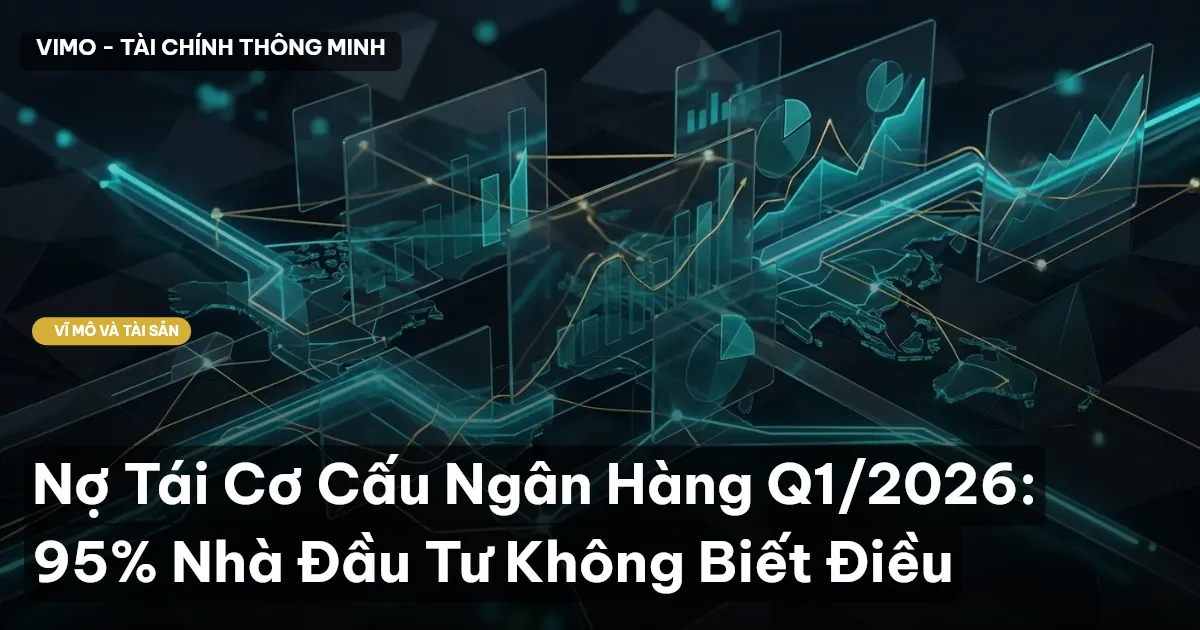 Nợ Tái Cơ Cấu Ngân Hàng Q1/2026: 95% Nhà Đầu Tư Không Biết Điều