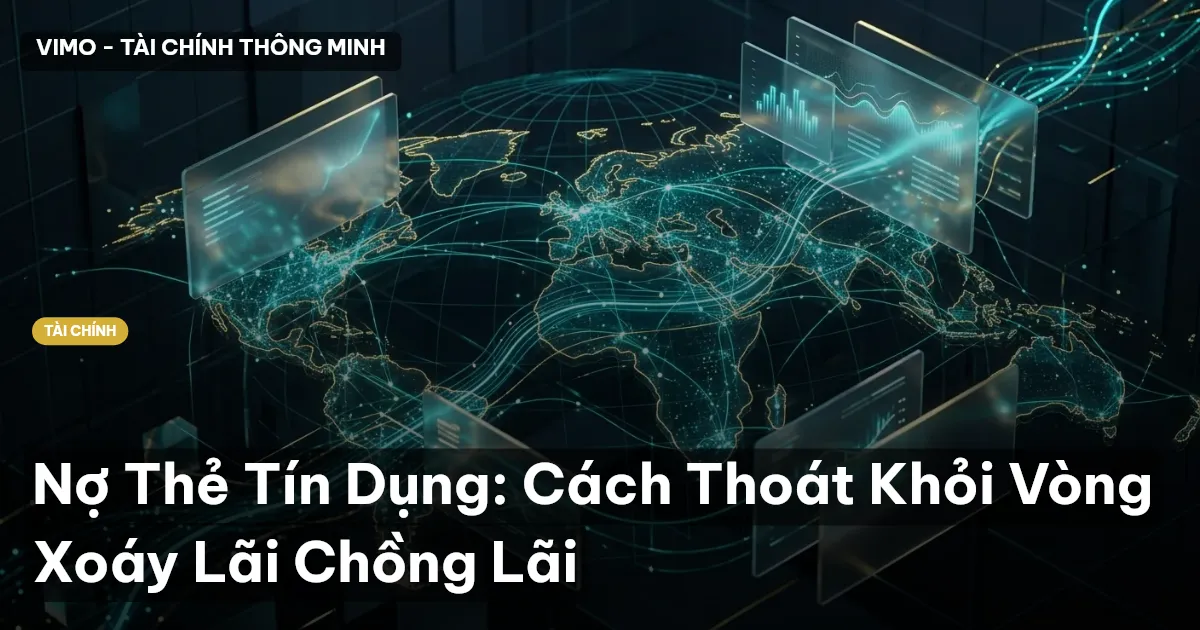 Nợ Thẻ Tín Dụng: Cách Thoát Khỏi Vòng Xoáy Lãi Chồng Lãi