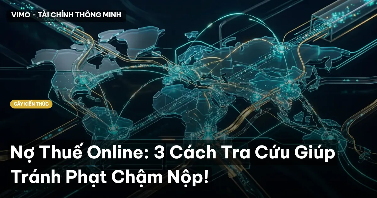 Nợ Thuế Online: 3 Cách Tra Cứu Giúp Tránh Phạt Chậm Nộp!