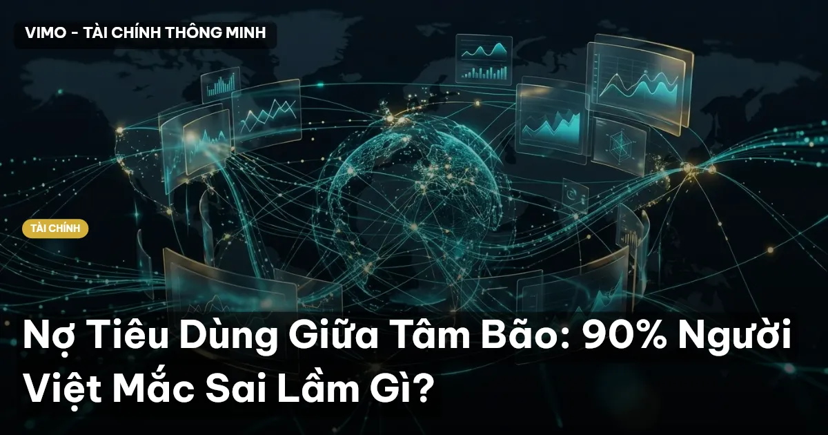 Nợ Tiêu Dùng Giữa Tâm Bão: 90% Người Việt Mắc Sai Lầm Gì?
