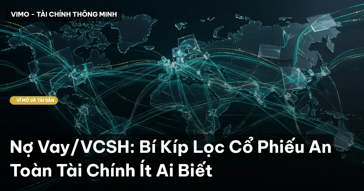 Nợ Vay/VCSH: Bí Kíp Lọc Cổ Phiếu An Toàn Tài Chính Ít Ai Biết
