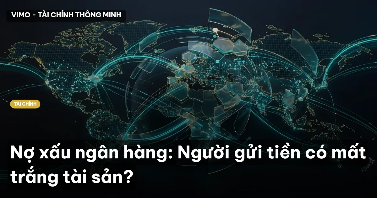 Nợ xấu ngân hàng: Người gửi tiền có mất trắng tài sản?