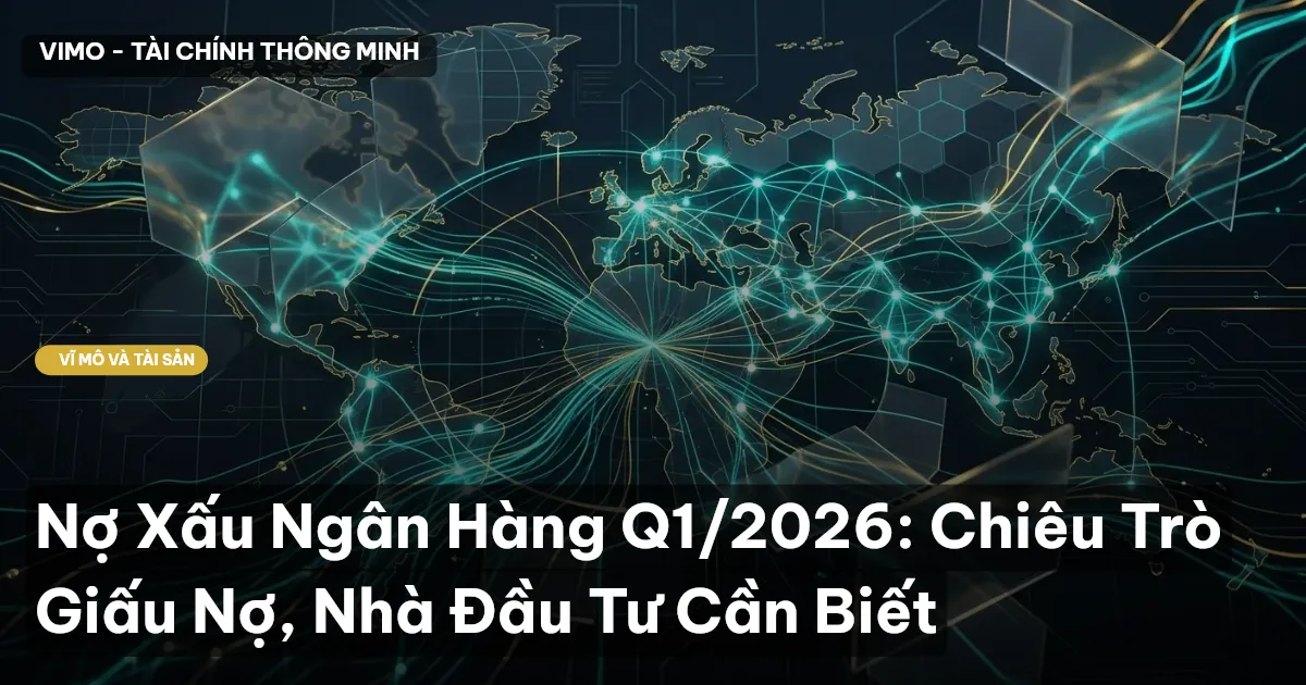 Nợ Xấu Ngân Hàng Q1/2026: Chiêu Trò Giấu Nợ, Nhà Đầu Tư Cần Biết