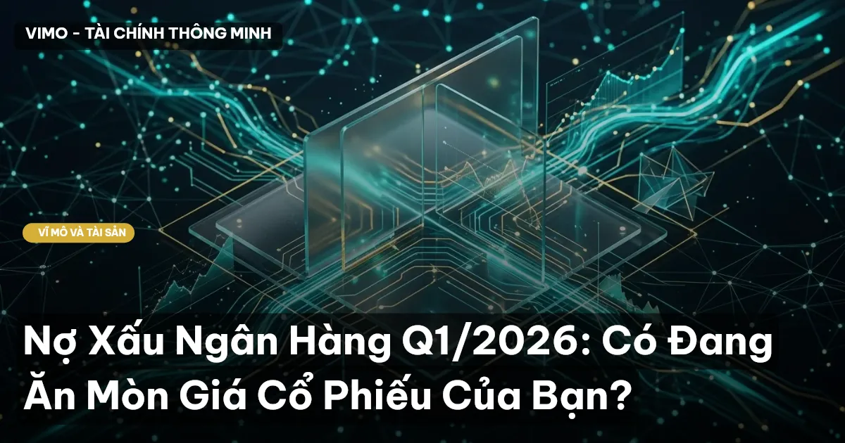 Nợ Xấu Ngân Hàng Q1/2026: Có Đang Ăn Mòn Giá Cổ Phiếu Của Bạn?