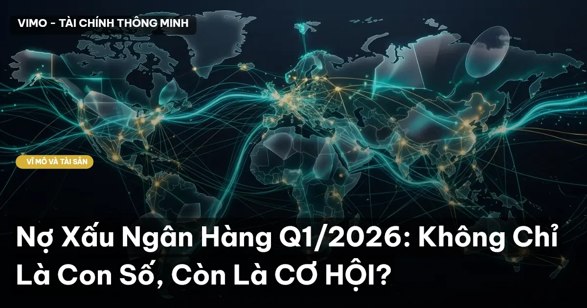 Nợ Xấu Ngân Hàng Q1/2026: Không Chỉ Là Con Số, Còn Là CƠ HỘI?