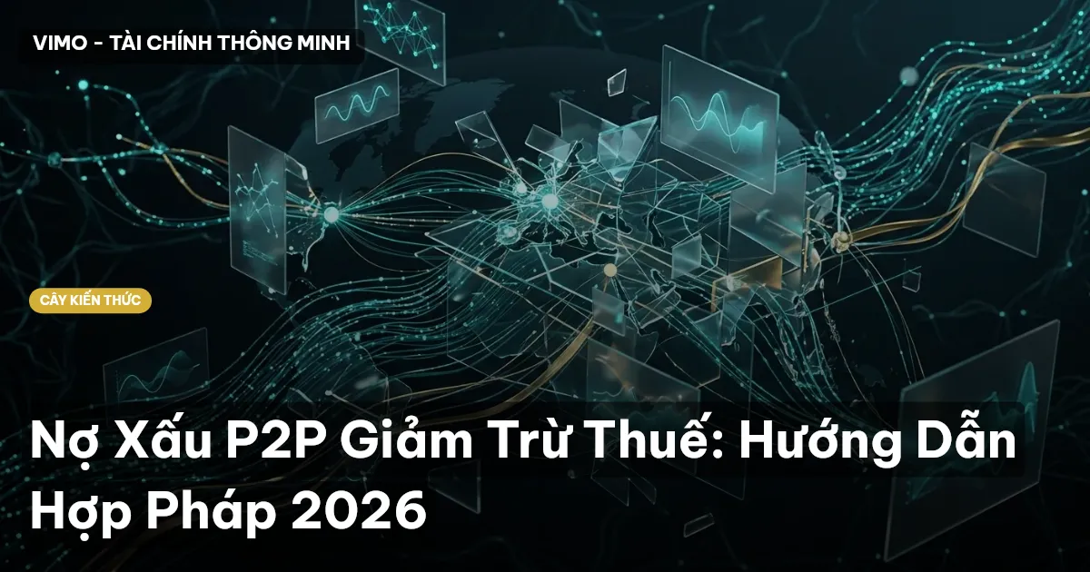 Nợ Xấu P2P Giảm Trừ Thuế: Hướng Dẫn Hợp Pháp 2026