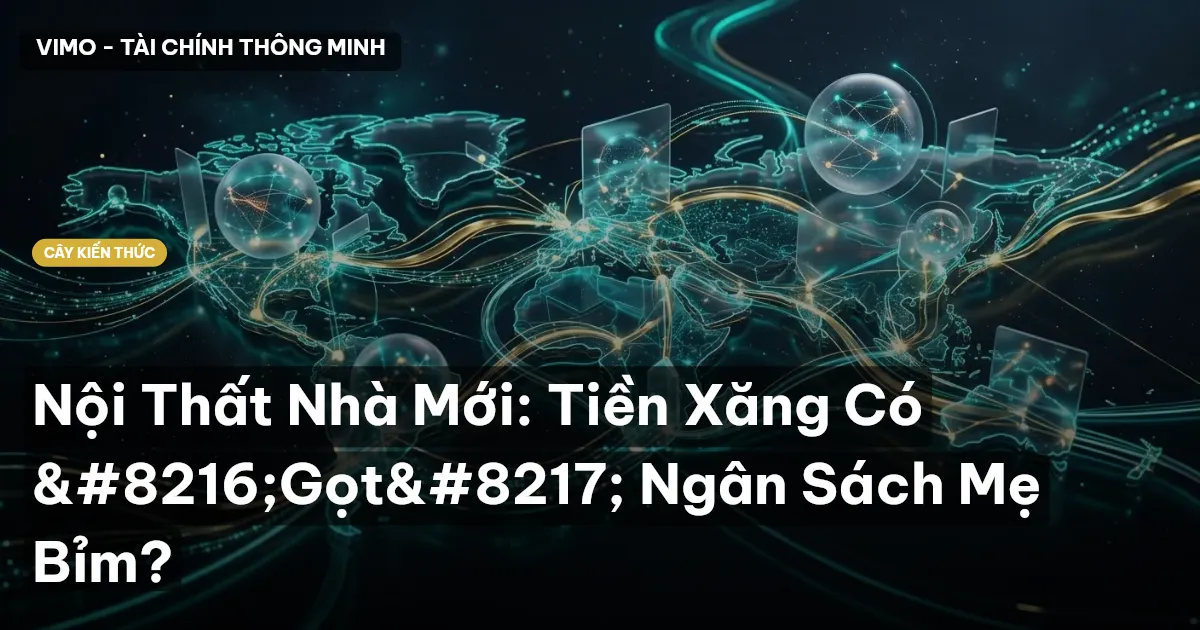 Nội Thất Nhà Mới: Tiền Xăng Có ‘Gọt’ Ngân Sách Mẹ Bỉm?