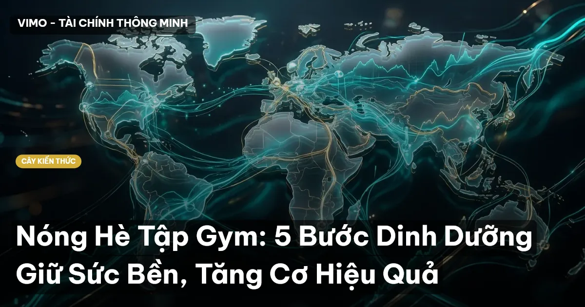 Nóng Hè Tập Gym: 5 Bước Dinh Dưỡng Giữ Sức Bền, Tăng Cơ Hiệu Quả