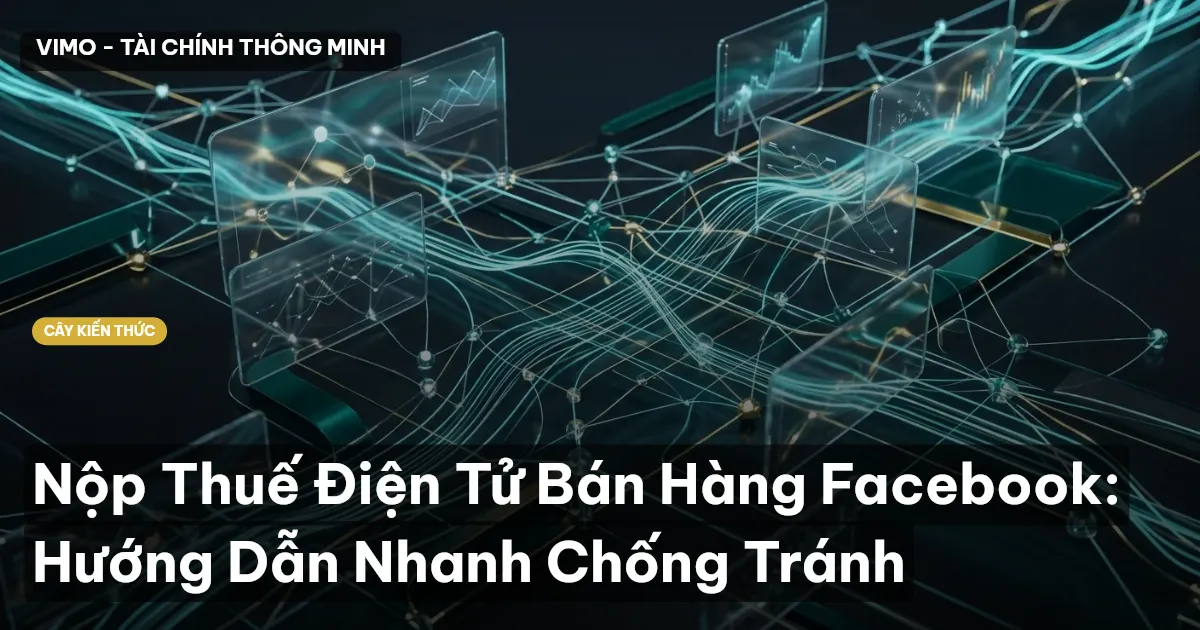 Nộp Thuế Điện Tử Bán Hàng Facebook: Hướng Dẫn Nhanh Chống Tránh