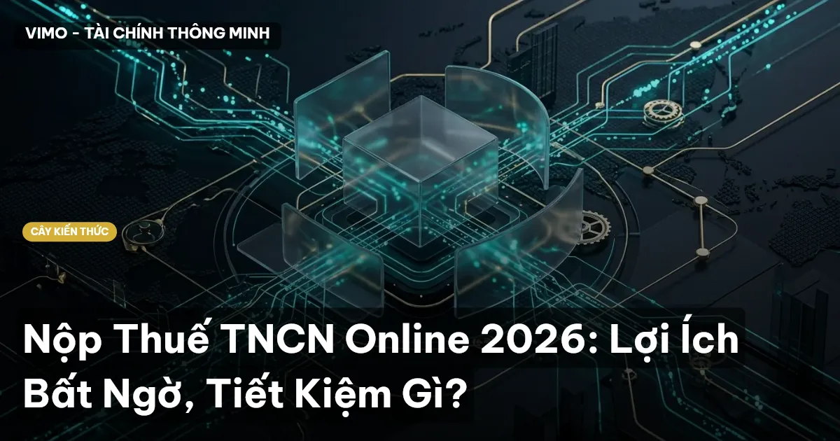 Nộp Thuế TNCN Online 2026: Lợi Ích Bất Ngờ, Tiết Kiệm Gì?