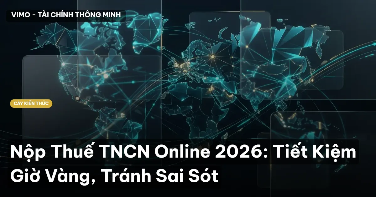 Nộp Thuế TNCN Online 2026: Tiết Kiệm Giờ Vàng, Tránh Sai Sót