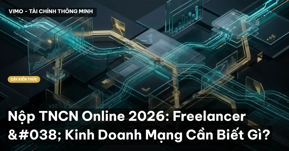 Nộp TNCN Online 2026: Freelancer & Kinh Doanh Mạng Cần Biết Gì?