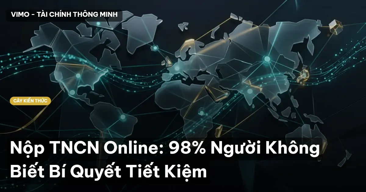 Nộp TNCN Online: 98% Người Không Biết Bí Quyết Tiết Kiệm