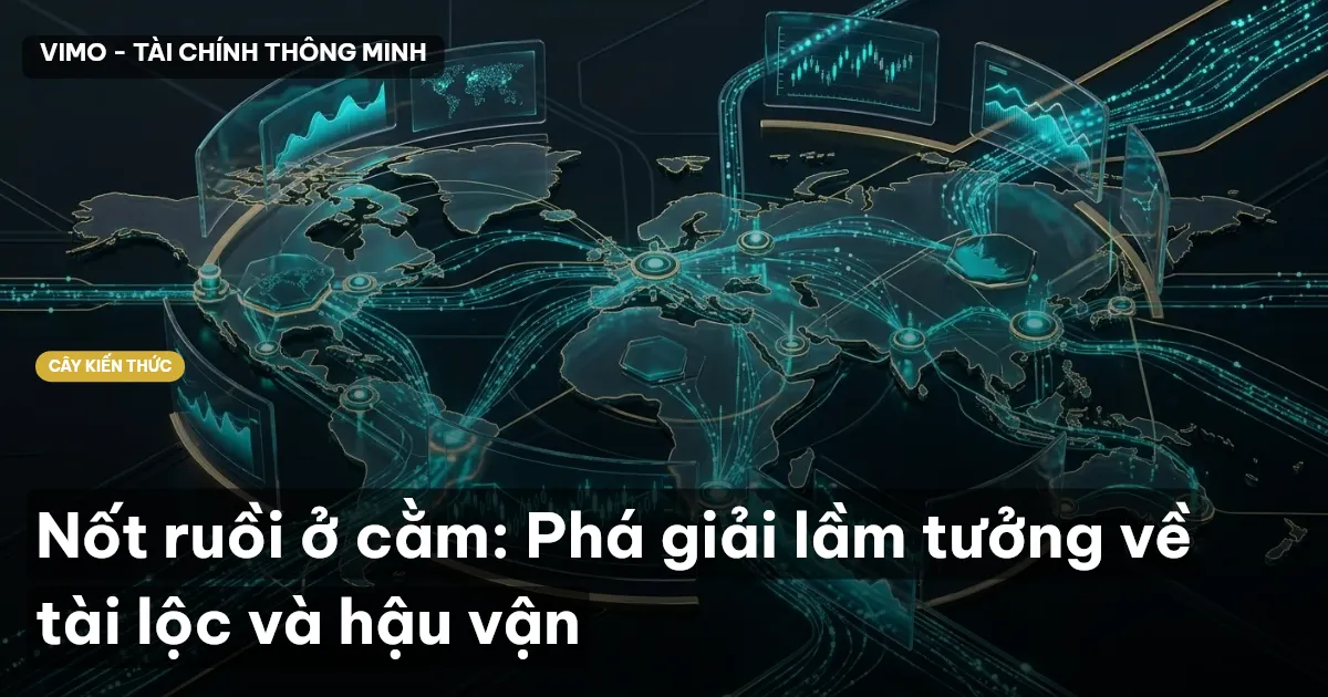 Nốt ruồi ở cằm: Phá giải lầm tưởng về tài lộc và hậu vận