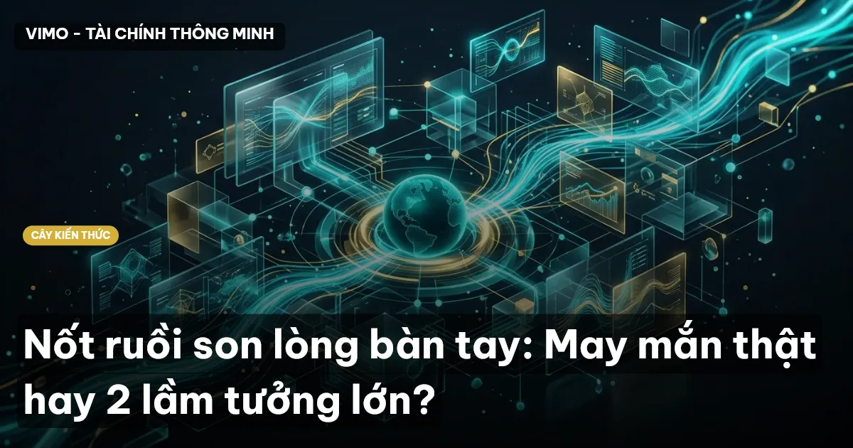 Nốt ruồi son lòng bàn tay: May mắn thật hay 2 lầm tưởng lớn?