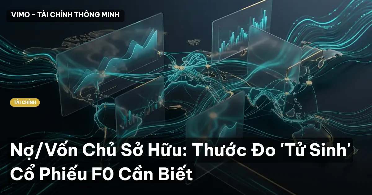 Nợ/Vốn Chủ Sở Hữu: Thước Đo 'Tử Sinh' Cổ Phiếu F0 Cần Biết