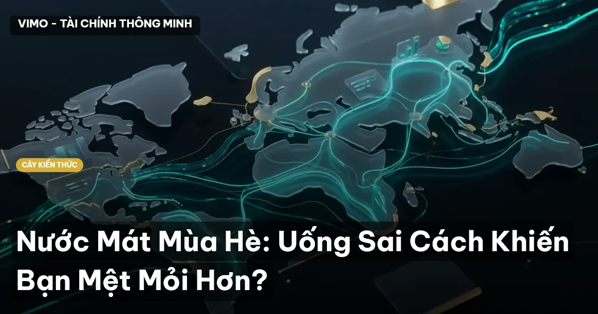 Nước Mát Mùa Hè: Uống Sai Cách Khiến Bạn Mệt Mỏi Hơn?