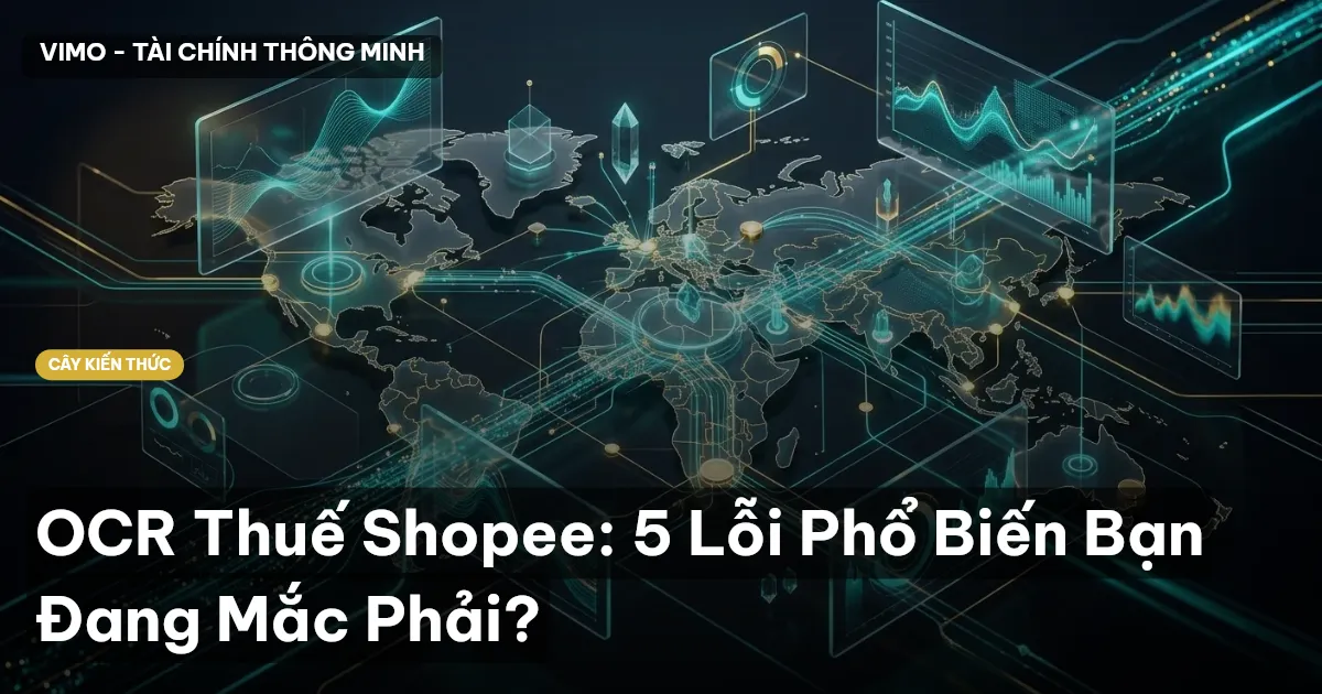 OCR Thuế Shopee: 5 Lỗi Phổ Biến Bạn Đang Mắc Phải?