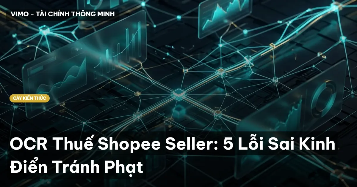 OCR Thuế Shopee Seller: 5 Lỗi Sai Kinh Điển Tránh Phạt