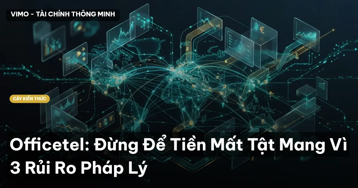 Officetel: Đừng Để Tiền Mất Tật Mang Vì 3 Rủi Ro Pháp Lý