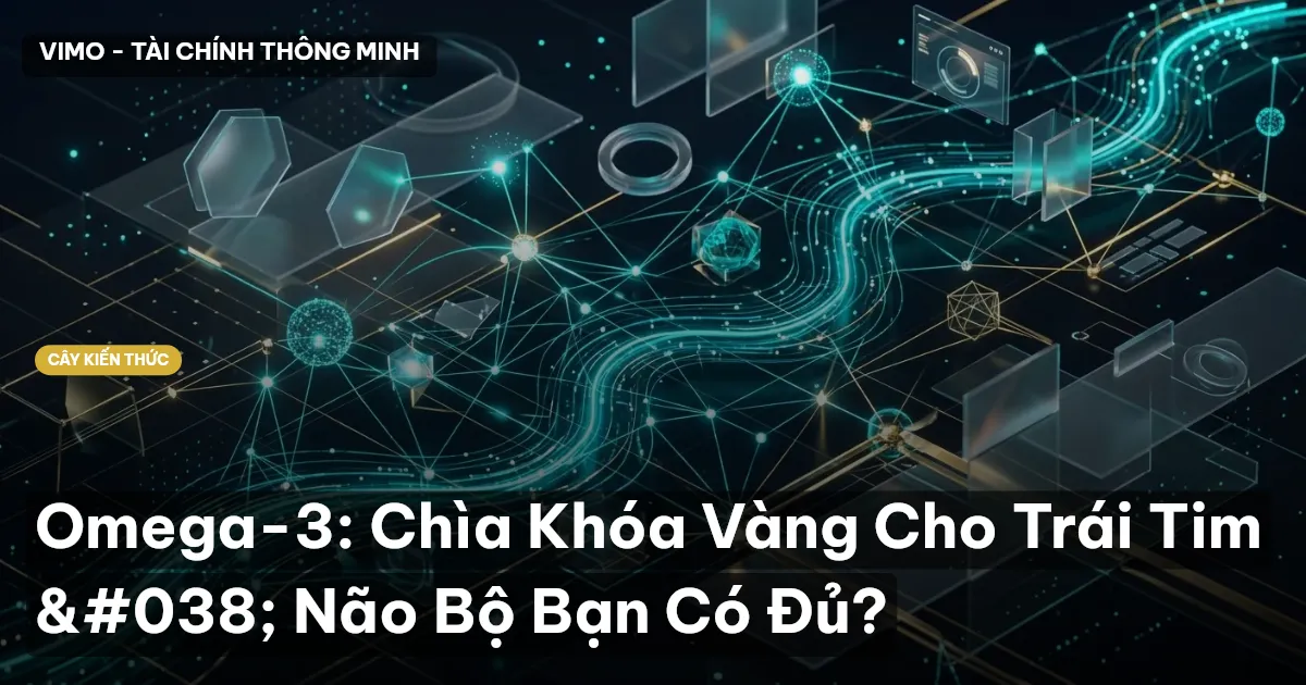 Omega-3: Chìa Khóa Vàng Cho Trái Tim & Não Bộ Bạn Có Đủ?