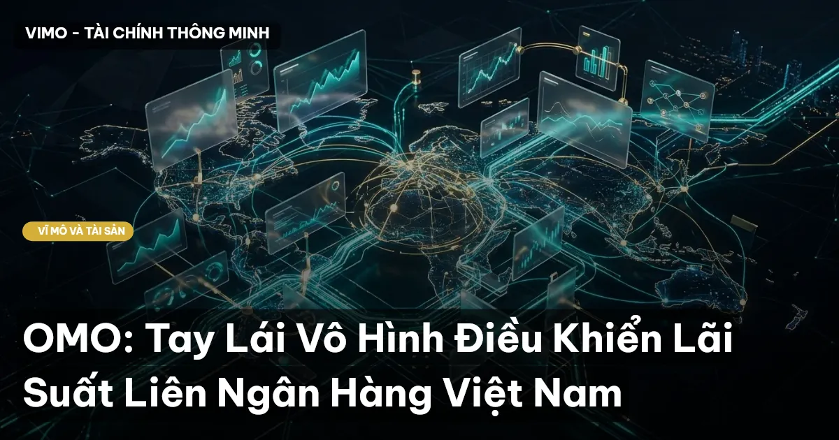 OMO: Tay Lái Vô Hình Điều Khiển Lãi Suất Liên Ngân Hàng Việt Nam