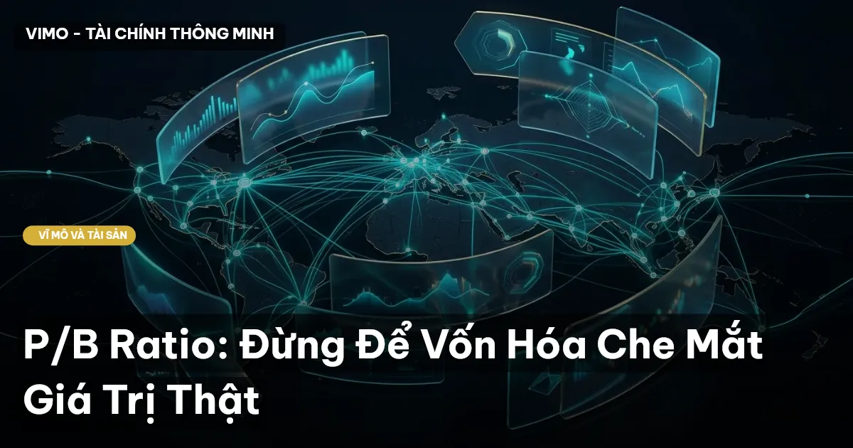 P/B Ratio: Đừng Để Vốn Hóa Che Mắt Giá Trị Thật