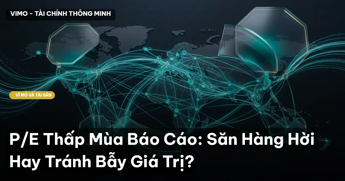 P/E Thấp Mùa Báo Cáo: Săn Hàng Hời Hay Tránh Bẫy Giá Trị?