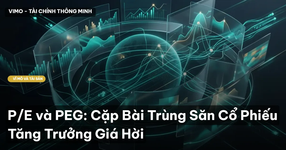 P/E và PEG: Cặp Bài Trùng Săn Cổ Phiếu Tăng Trưởng Giá Hời