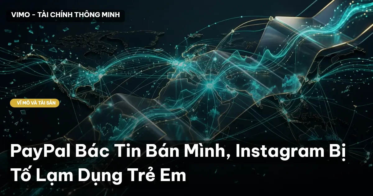 PayPal Bác Tin Bán Mình, Instagram Bị Tố Lạm Dụng Trẻ Em
