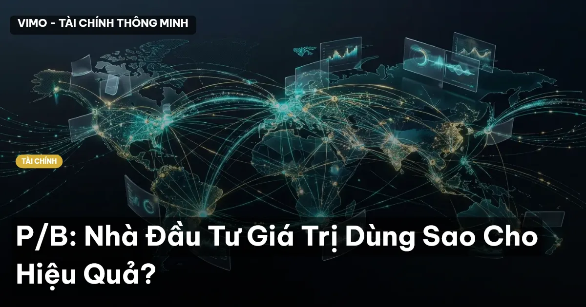 P/B: Nhà Đầu Tư Giá Trị Dùng Sao Cho Hiệu Quả?