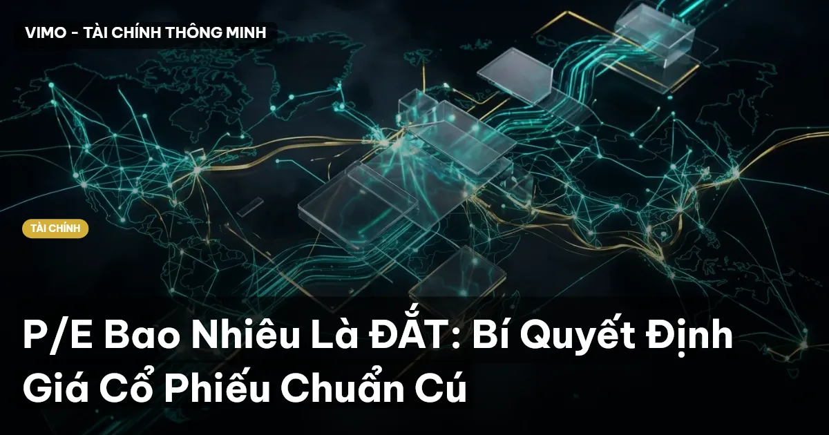 P/E Bao Nhiêu Là ĐẮT: Bí Quyết Định Giá Cổ Phiếu Chuẩn Cú