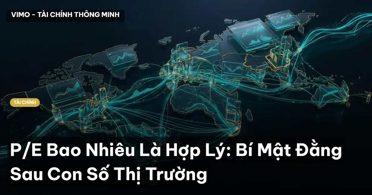 P/E Bao Nhiêu Là Hợp Lý: Bí Mật Đằng Sau Con Số Thị Trường