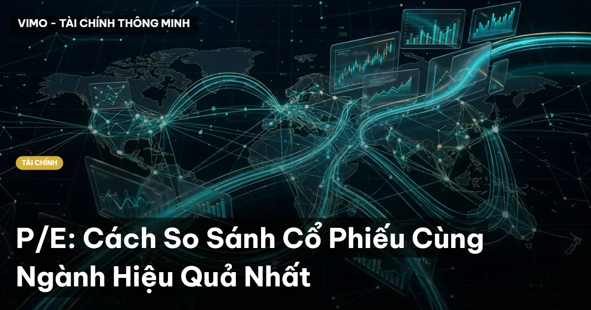 P/E: Cách So Sánh Cổ Phiếu Cùng Ngành Hiệu Quả Nhất