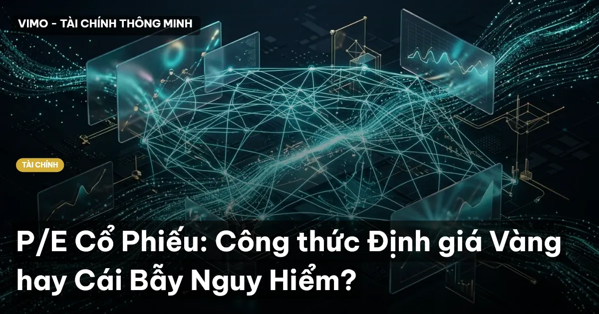 P/E Cổ Phiếu: Công thức Định giá Vàng hay Cái Bẫy Nguy Hiểm?