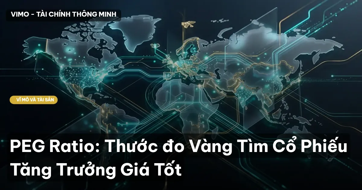 PEG Ratio: Thước đo Vàng Tìm Cổ Phiếu Tăng Trưởng Giá Tốt