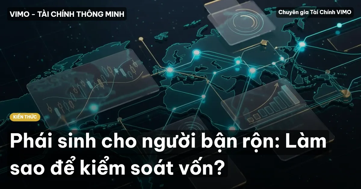 Phái sinh cho người bận rộn: Làm sao để kiểm soát vốn?