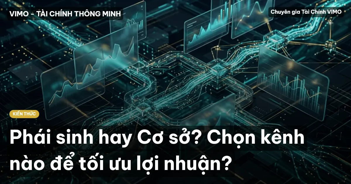 Phái sinh hay Cơ sở? Chọn kênh nào để tối ưu lợi nhuận?