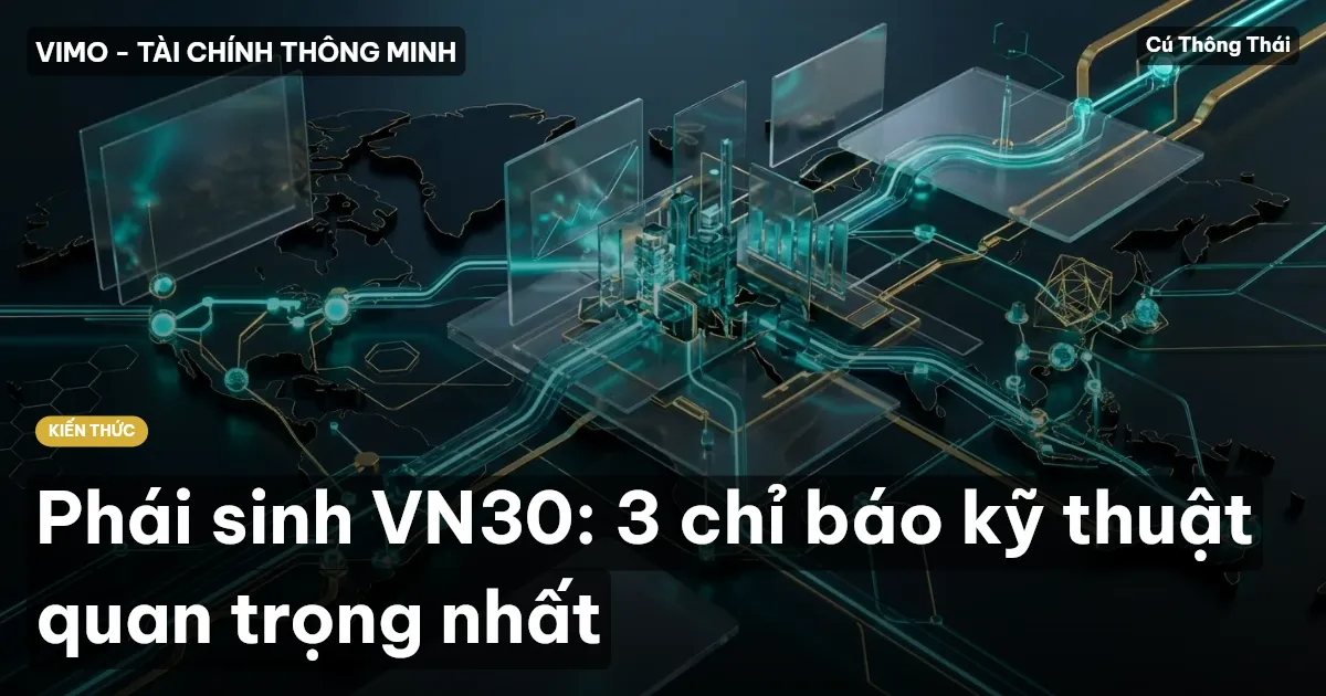Phái sinh VN30: 3 chỉ báo kỹ thuật quan trọng nhất