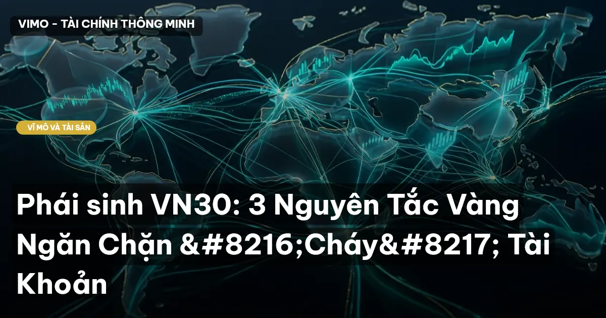 Phái sinh VN30: 3 Nguyên Tắc Vàng Ngăn Chặn ‘Cháy’ Tài Khoản