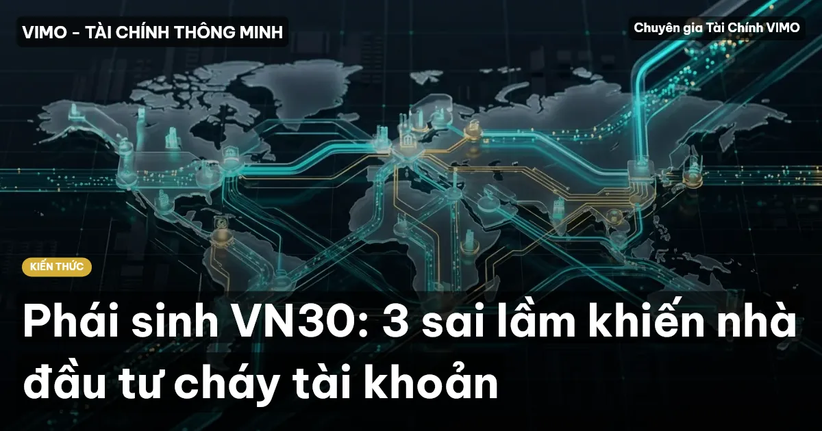 Phái sinh VN30: 3 sai lầm khiến nhà đầu tư cháy tài khoản