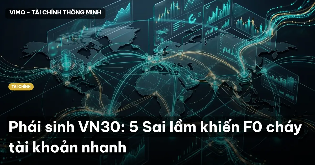 Phái sinh VN30: 5 Sai lầm khiến F0 cháy tài khoản nhanh