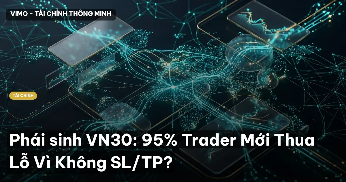 Phái sinh VN30: 95% Trader Mới Thua Lỗ Vì Không SL/TP?