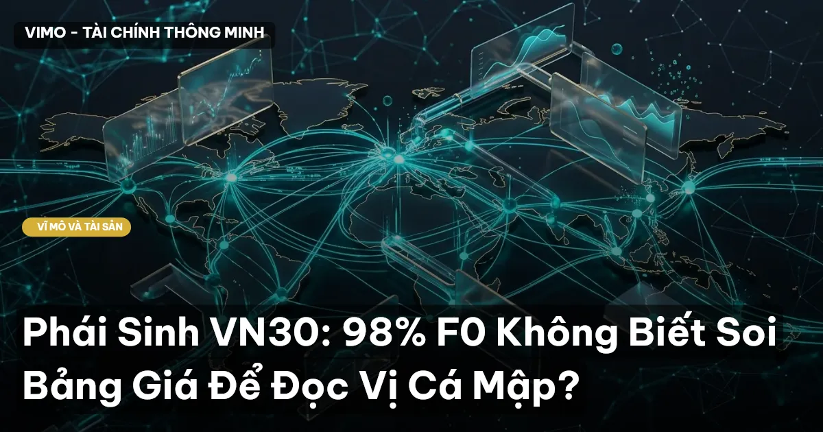 Phái Sinh VN30: 98% F0 Không Biết Soi Bảng Giá Để Đọc Vị Cá Mập?