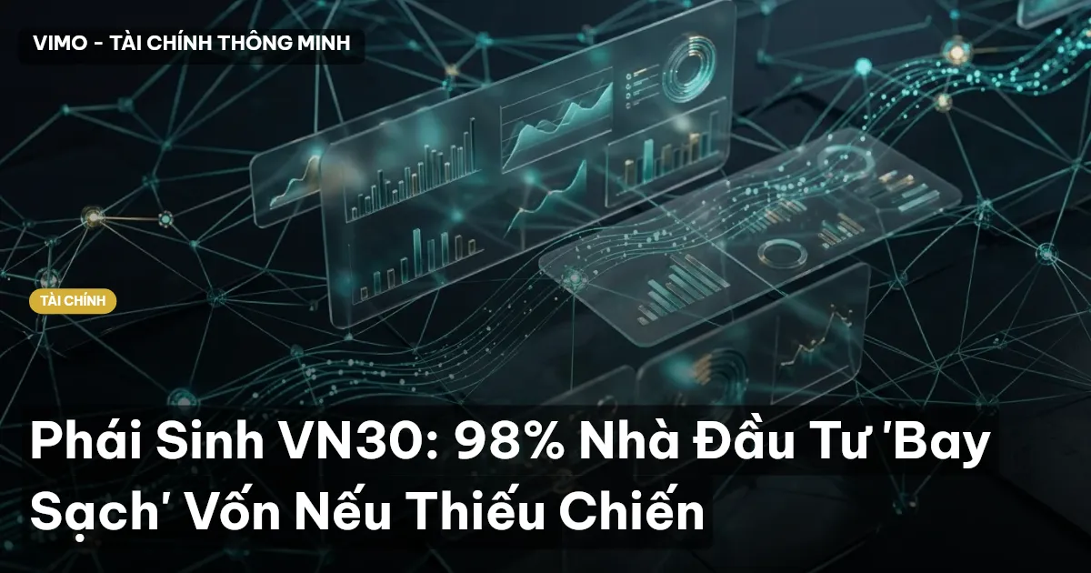 Phái Sinh VN30: 98% Nhà Đầu Tư 'Bay Sạch' Vốn Nếu Thiếu Chiến