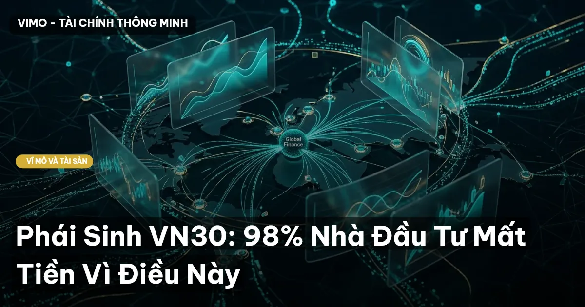 Phái Sinh VN30: 98% Nhà Đầu Tư Mất Tiền Vì Điều Này