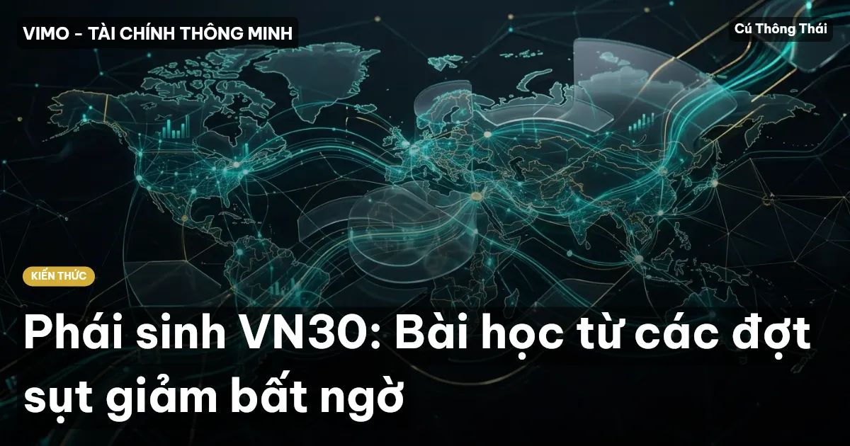 Phái sinh VN30: Bài học từ các đợt sụt giảm bất ngờ