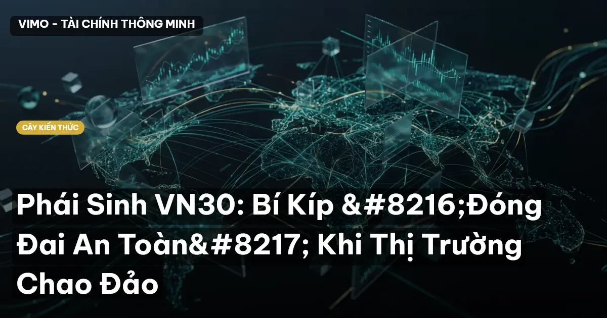 Phái Sinh VN30: Bí Kíp ‘Đóng Đai An Toàn’ Khi Thị Trường Chao Đảo